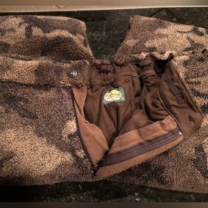 Men’s (extra warm) Camo Pants. Size L / Tall, fully lined